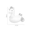 Saltea gonflabila pentru copii, model unicorn, 150x117 cm, Bestway Maxi Fantasy 