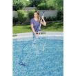 Set curatare piscina, minciog, perie, aspirator, maner 279 cm, Bestway FlowClear 