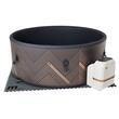 Piscina jacuzzi, gonflabila, rotunda, cu pompa si filtru, prelata acoperire, gri si maro, 930 L, 6 persoane, 173x65 cm, MSpa