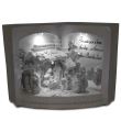 Decoratiune Craciun, Nasterea Domnului in Bethlehem in carte, 3 LED, 3xAA, 27x19 cm