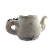 Decoratiune gradina, ceramica, ulcior cu ghiveci, 40x23x20 cm 