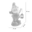 Decoratiune gradina, ceramica, pitic cu felinar, 25x20x45 cm 