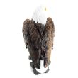 Decoratiune gradina, polirasina, vultur, 33x31x62 cm