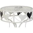 Suport metalic/masuta pentru ghiveci flori, MagicHome, 33x33x60 cm
