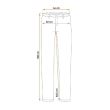 Pantaloni de lucru tip blugi cu 5 buzunare, model Denim, marimea L/52, NEO