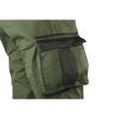 Pantaloni de lucru cu pieptar, model CAMO, maslin, marime XL/54, NEO