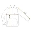 Camasa de lucru bumbac, rosu-gri-alb, marimea L/52, NEO 