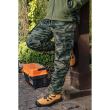 Geaca de lucru cu gluga, camuflaj, model CAMO, marime L/52, NEO