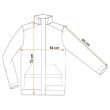 Geaca de lucru matlasata cu gluga, model Outdoor, marimea M/50, NEO 
