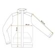 Hanorac tricotat intarit cu tesatura softshell, model Outdoor, marimea L/52, NEO 