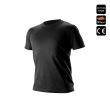 Tricou maneca scurta, model Outdoor, marimea XXL/58, negru, NEO