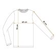 Tricou cu maneca lunga raglan, model Premium, marimea XXL/56, NEO 