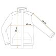 Geaca de lucru, reflectorizanta, galben, impermeabil, model Visibility, marimea XL/56, NEO 