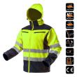 Geaca de lucru vizibilitate ridicata, galben, impermeabil, model VISIBILITY, marime M/50, NEO
