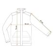Geaca de lucru slim fit, reflectorizanta, galben, model Visibility, marime L/52, NEO