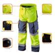 Pantaloni de lucru, vizibilitate ridicata, impermeabili, galben, model VISIBILITY, marime XXL/58, NEO