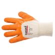 Manusi pentru lucru din bumbac si latex, BEST ONCE EXTRA-XL