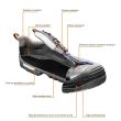 Pantofi de lucru din piele de caprioara, S1P, SRA, talpici/branturi, marimea 40, NEO