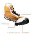 Bocanci de lucru, S3, SRC, protectie compozit, piele nabuc, talpici/branturi, marimea 41, NEO 