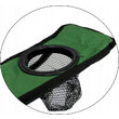 Scaun pliabil camping, pescuit 52x52x80 cm, verde