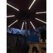Umbrela de soare, 270 cm, LED solar, Strend Pro