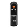 Incalzitor infrarosu 2000 W, interior/exterior, IP65, telecomanda, 2 trepte de putere, NEO