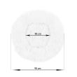 Culcus moale, pentru caine/pisica, albastru, 90 cm, Springos