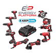 Set incarcator si acumulator SKIL BC1E3112BA, 20V Max“ (18 V) 4.0Ah „Keep Cool“ Li-Ion