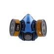 Masca de gaze, siliconica, vopsitor, cu filtru absorbant, filtru praf, NEO