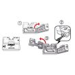 Cutter + 30 lame rezerva, pentru decoratii, OLFA 