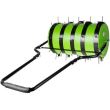 Aerator de gazon, tavalug, rotativ, 2 in 1, maner detasabil, 35 L, 60x107 cm, Isotrade 
