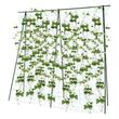 Ansamblu suport araci cu plasa pentru cresterea plantelor cataratoare, castraveti, fasole, mazare, 210x210x1.6 cm