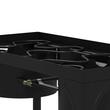 Aragaz gradina/camping, portabil, cu picioare detasabile, 2 arzatoare, gaz propan, 150000 BTU, 79x40x73 cm