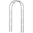 Arcada metalica, pergola, pentru gradina, 114x30x230 cm
