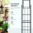 Arcada metalica, pergola, pentru gradina, 153x40x210 cm