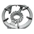 Arzator cu gaz pentru gatit, fonta, 28x10.6 cm