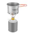 Arzator camping/turistic, cu gaz, 3 kW, model Survival, diametru max 20 cm, 8x12.3 cm, NEO