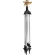Aspersor pulsatoriu, cu trepied telescopic 565/890 mm, metalic, 113-490 mp, Richmann 