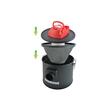 Aspirator cenusa, 800 W, cu functie suflare, filtru HEPA, 10 L, Kaminer