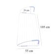 Uscator rufe pentru balcon/calorifer, 105x55x29 cm, capacitate de uscare 10 m 