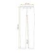 Pantaloni de lucru tip blugi, slim fit, model Denim, marimea L/52, Dedra