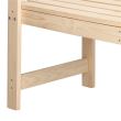 Banca de gradina, lemn, 119x45x78 cm, Springos