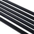 Banca de gradina, structura metalica, negru, 127x60x85 cm, Bethany