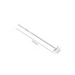 Sapaliga 3 dinti plata cu coada metal  113cm