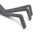 Mini grebla din fibra 3 dinti, 29 cm, RICHMANN