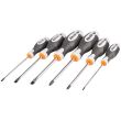 Set surubelnite late si cruce, sertar TIP A (385x150 mm) pentru dulap mobil, PH1-3, 3-6 mm, 100 mm, 6 buc, RICHMANN EXCLUSIVE