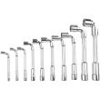 Set chei tubulare TIP L, sertar TIP A (385x150 mm) pentru dulap mobil, 6-19 mm, 10 buc, RICHMANN EXCLUSIVE