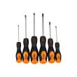 Set surubelnite late si cruce, sertar TIP A (385x150 mm) pentru dulap mobil, PH0-2, 3-6 mm, 75-100 mm, 6 buc, RICHMANN