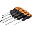 Set surubelnite late si cruce, sertar TIP A (385x150 mm) pentru dulap mobil, PH0-2, 3-6 mm, 75-100 mm, 6 buc, RICHMANN