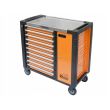 Dulap mobil pentru unelte, 10 sertare + spatiu lateral cu usa, 970x927x465 mm, contine 25 seturi de unelte, 386 elemente, RICHMANN EXCLUSIVE